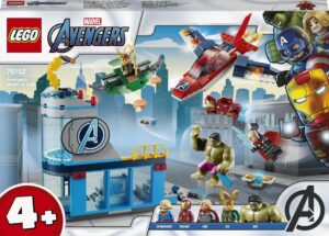 zestaw lego Avengers, pomysł na prezent dla chłopca, LEGO dla 4 latka, lego marvel, gniew Lokiego